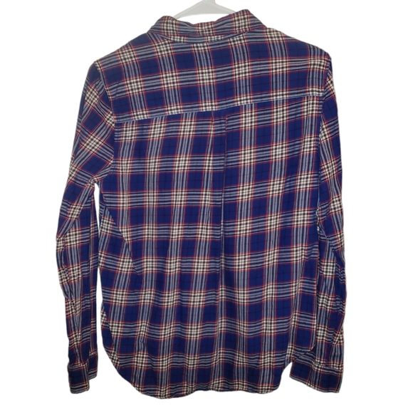 Forever 21 Plaid Button Down Shirt - Picture 2 of 3